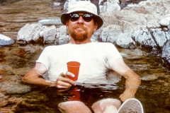 Bill Hamman at cocktail hour